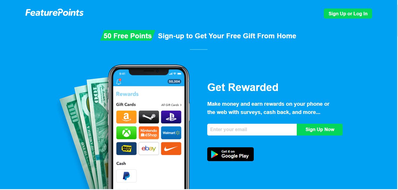 Feature Points Referral Code