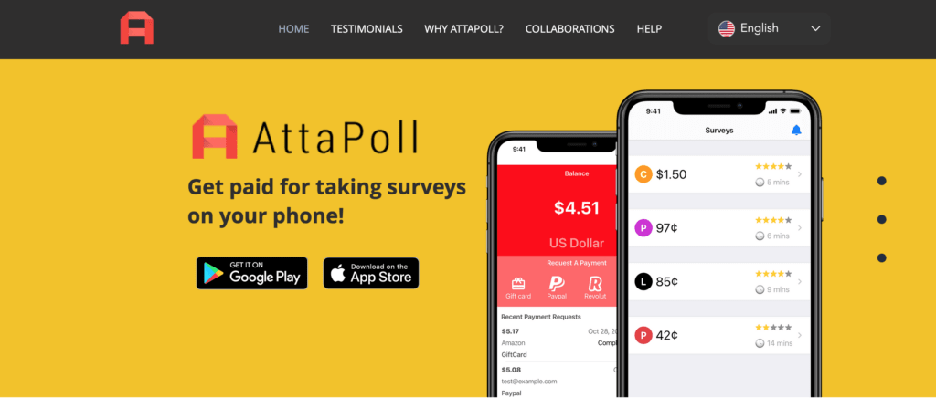 attapoll referral code refer a friend sign up